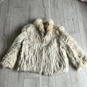 Vintage Rabbit Fur Jacket
